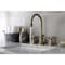 Kingston Brass KS2983AX Widespread Bathroom Faucet with Brass Pop-Up, Antique Brass KS2983AX - alternate 3